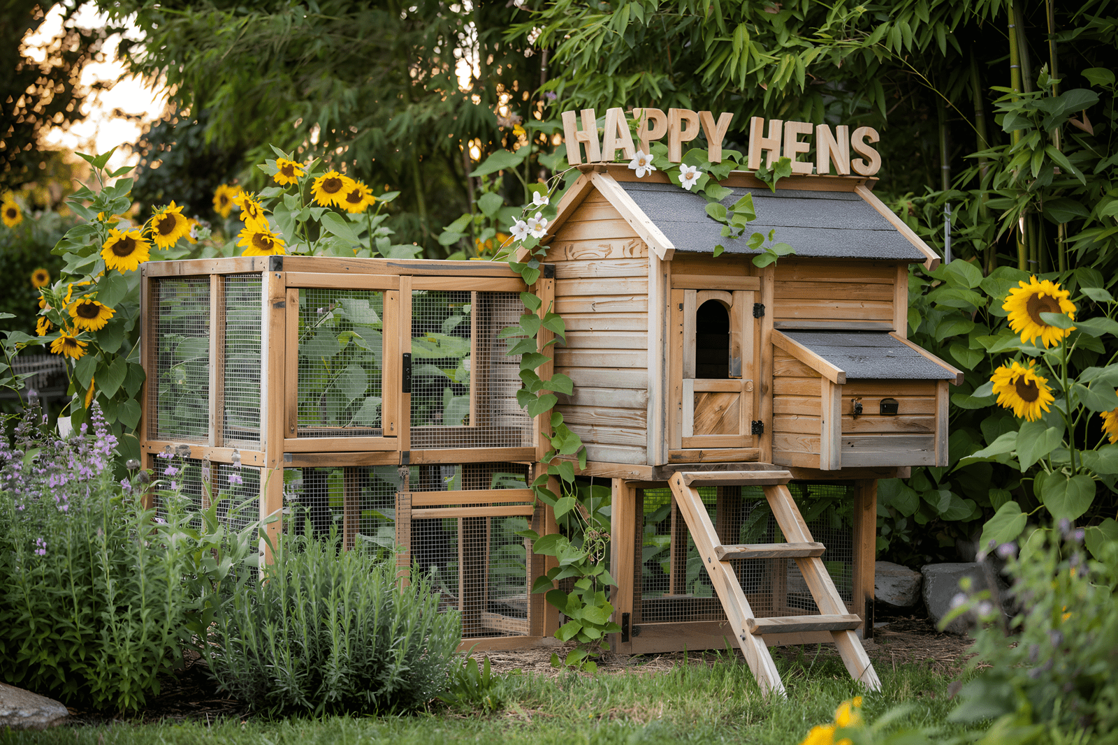 🐔 Chicken Coop Run + Garden Design: 7 Clever Ways to Keep It Cohesive