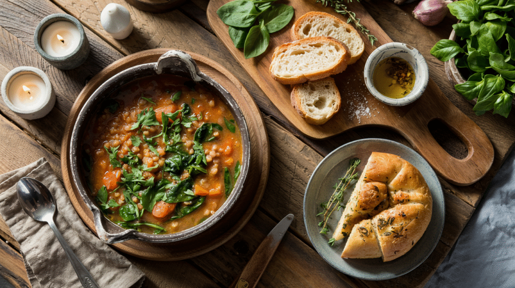 lentil spinach soup easy healthy