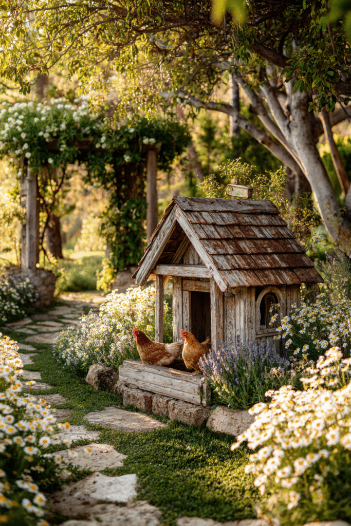 Compact DIY chicken coop design for small backyard spaces

