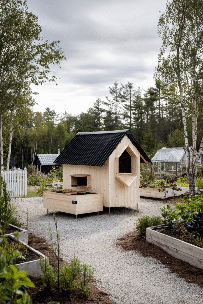Compact DIY chicken coop design for small backyard spaces

